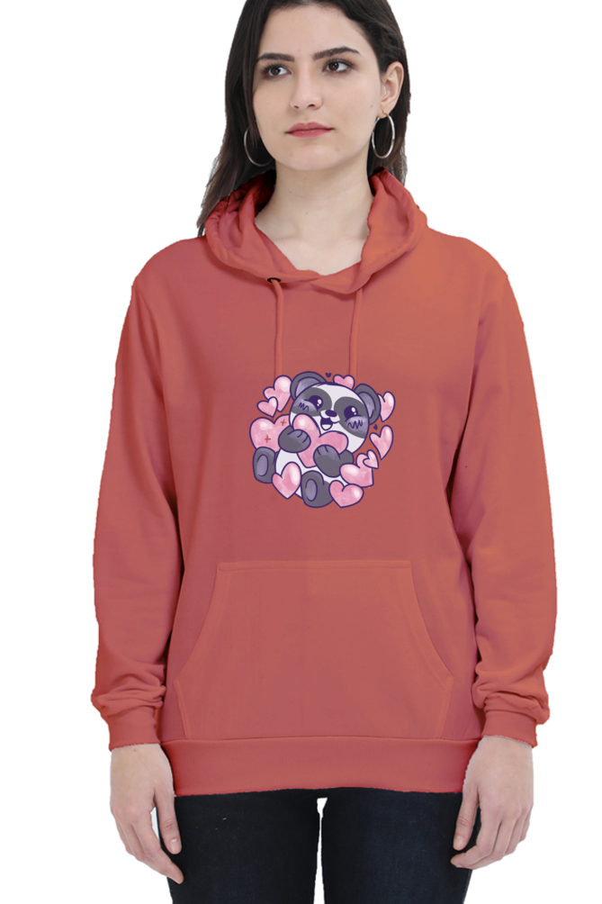 Panda Love Hooded Sweat Shirt