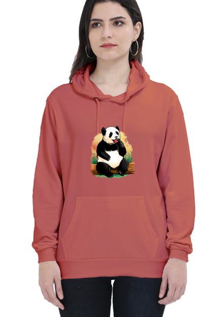 Panda Apple Hooded Sweat Shirt