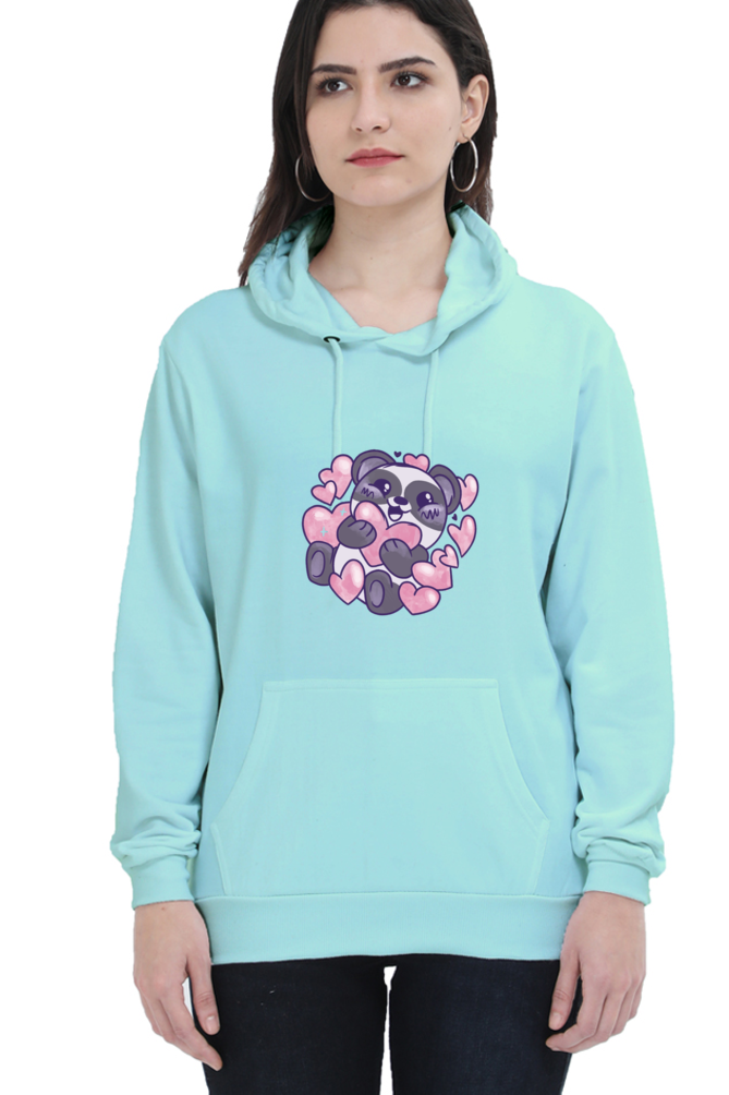 Panda Love Hooded Sweat Shirt