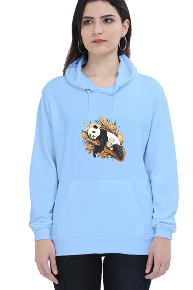 Sleeping Panda Hooded Sweat Shirt