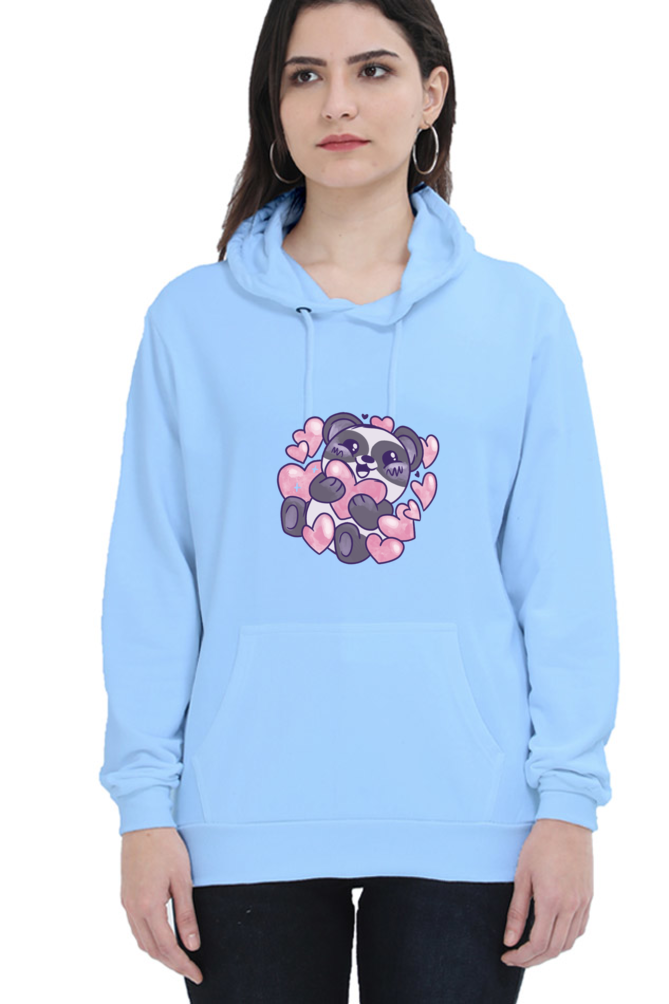 Panda Love Hooded Sweat Shirt