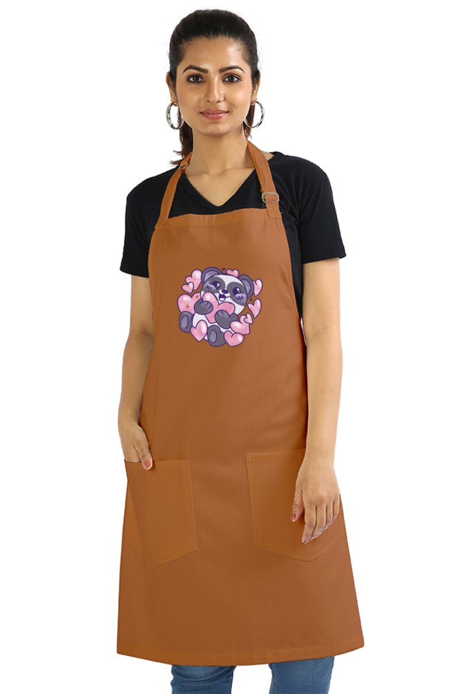 Panda Love Apron