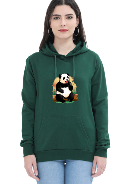 Panda Apple Hooded Sweat Shirt