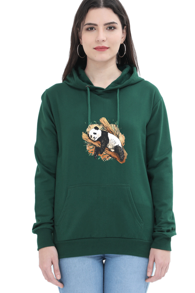 Sleeping Panda Hooded Sweat Shirt