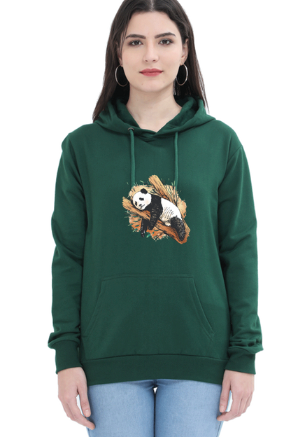 Sleeping Panda Hooded Sweat Shirt