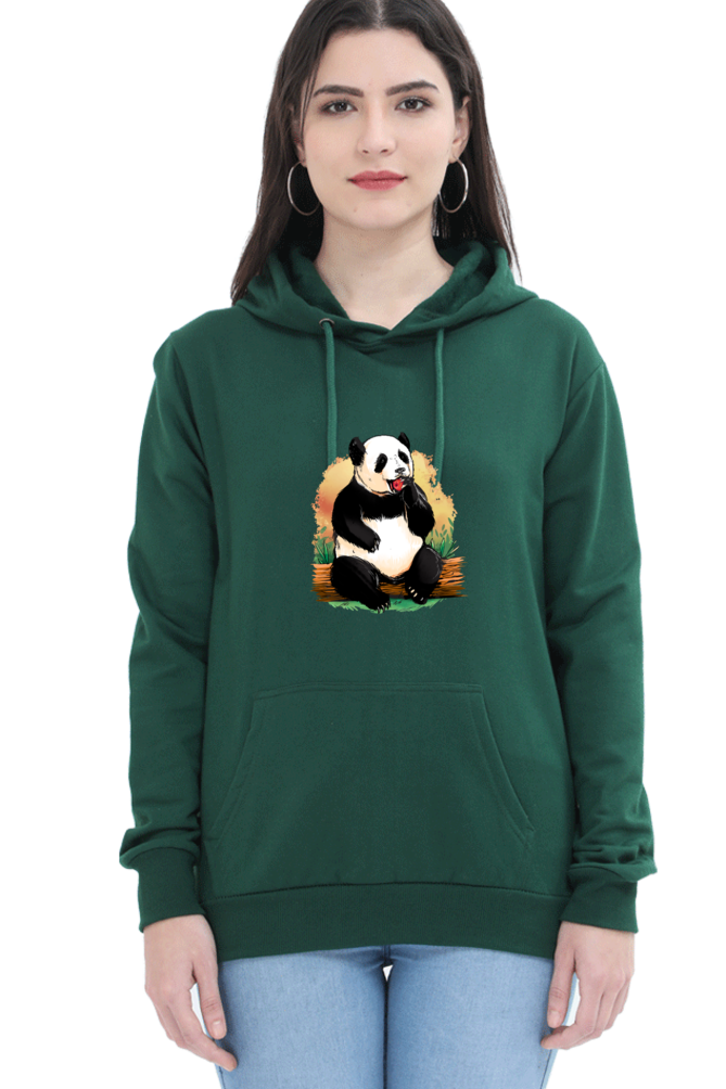 Panda Apple Hooded Sweat Shirt