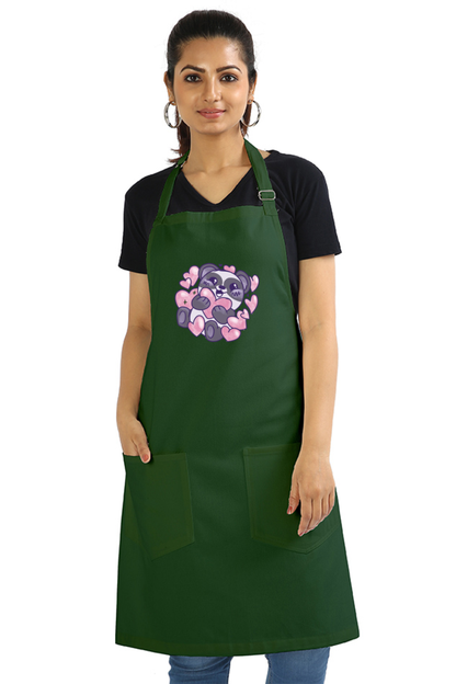 Panda Love Apron