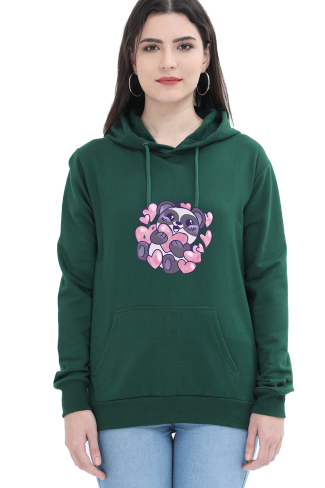 Panda Love Hooded Sweat Shirt