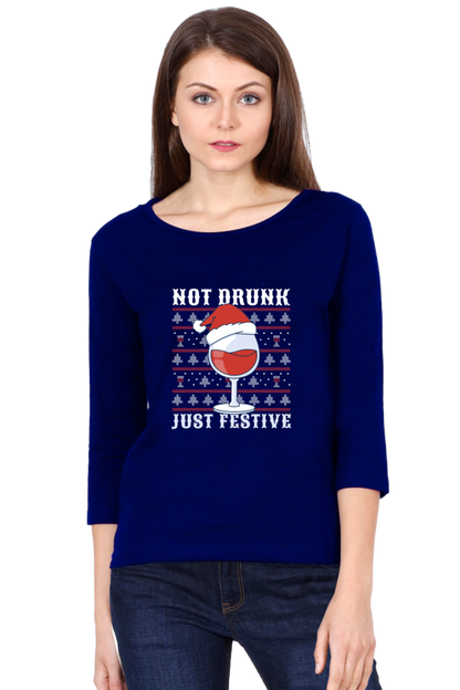 Not Drunk Round Neck Full Sleeve