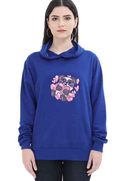 Panda Love Hooded Sweat Shirt