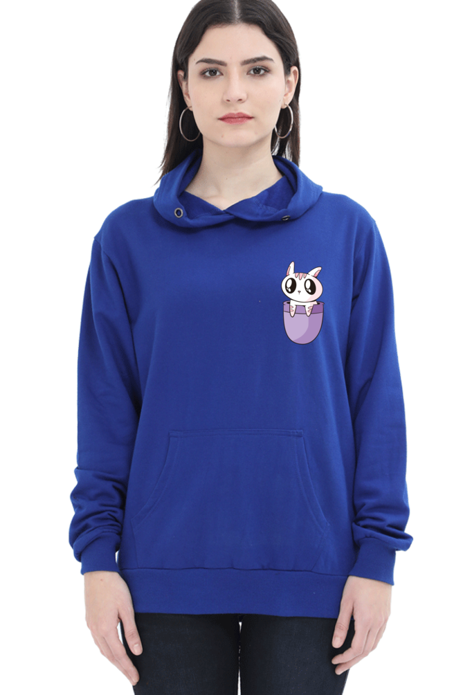 Pocket Cat Hooded Sweat Shirt