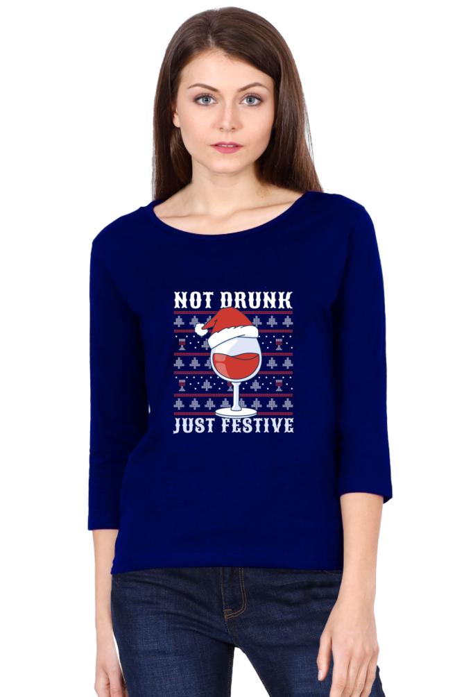 Not Drunk Round Neck Full Sleeve