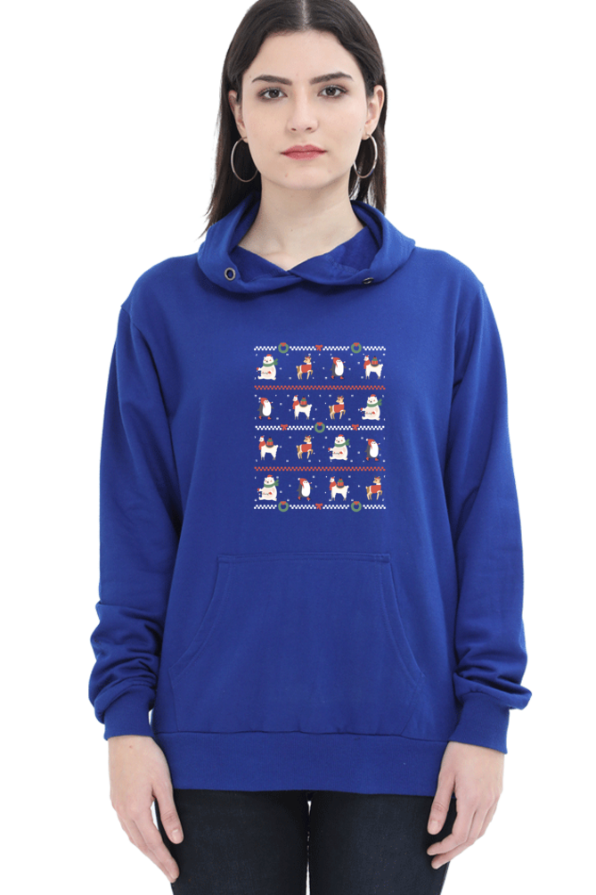 Ugly Sweater Animals Hooded Sweat Shirt