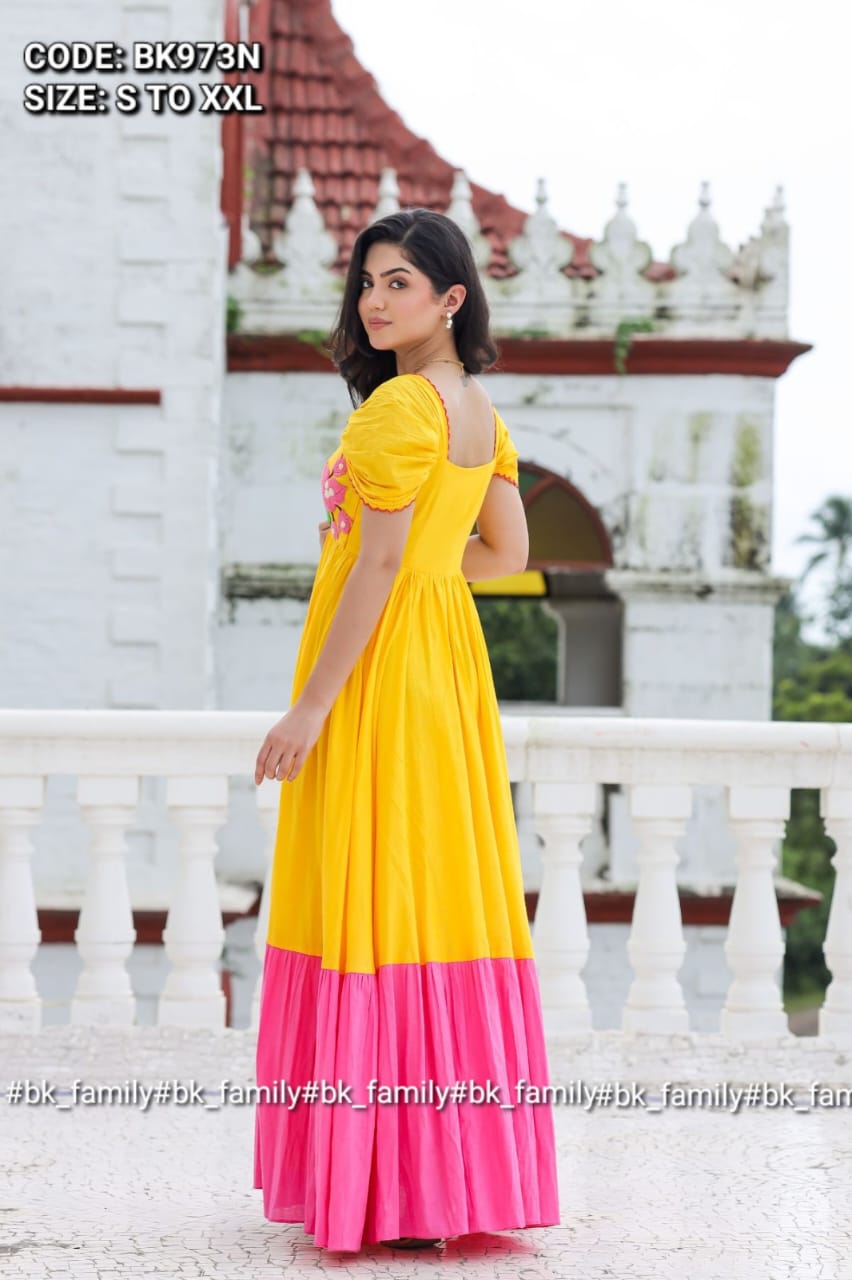 Daffodil Dream Maxi  Dress  in Yellow