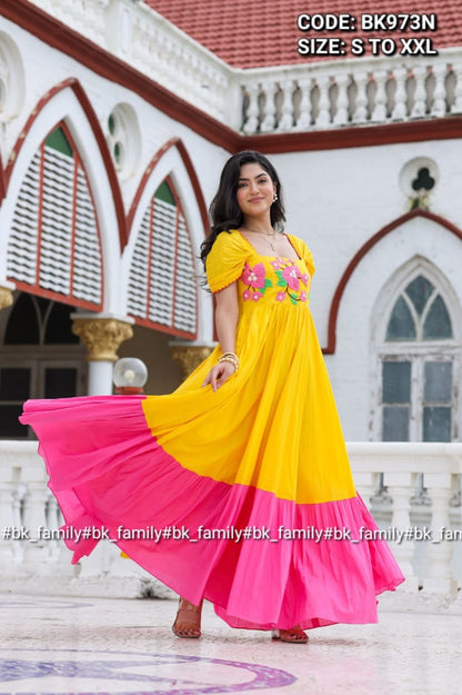 Daffodil Dream Maxi  Dress  in Yellow