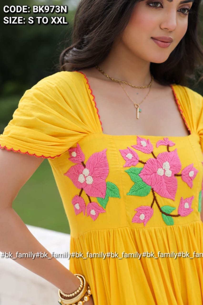 Daffodil Dream Maxi  Dress  in Yellow