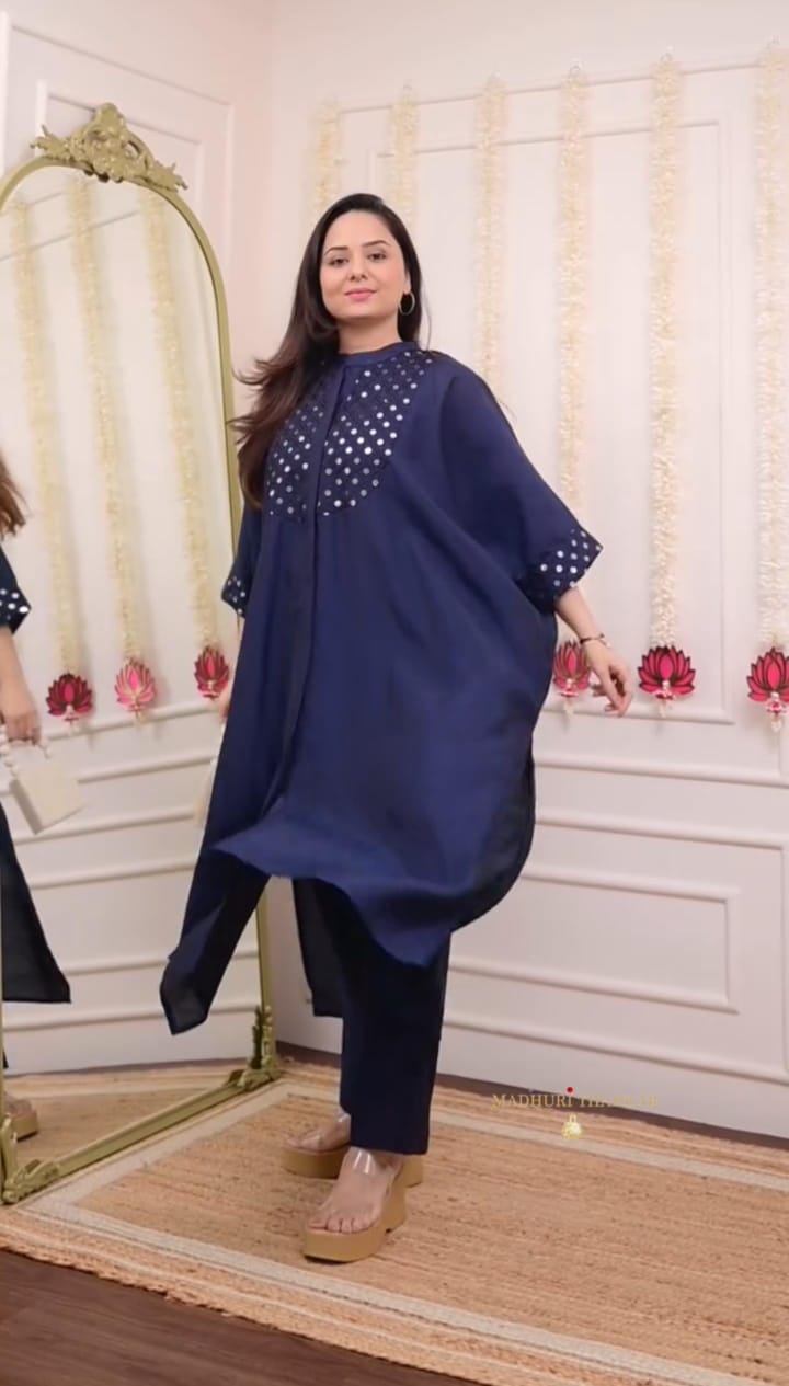 BEAUTIFUL RAYON KAFTAN WITH PANT